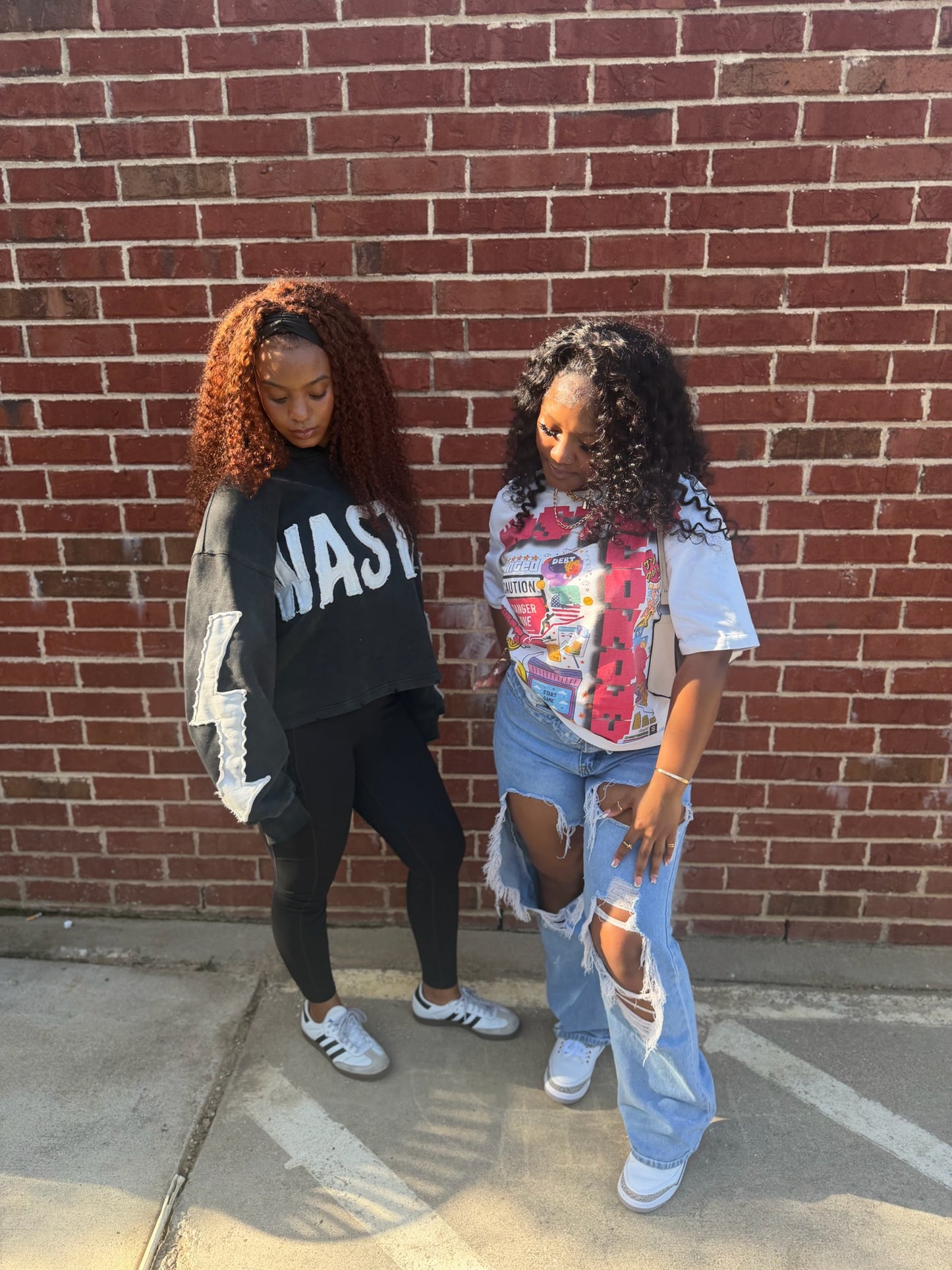 Black Crop Hoodie